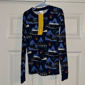 Warner Bros™ The Polar Express organic cotton pajamas by Hannah Andersson.